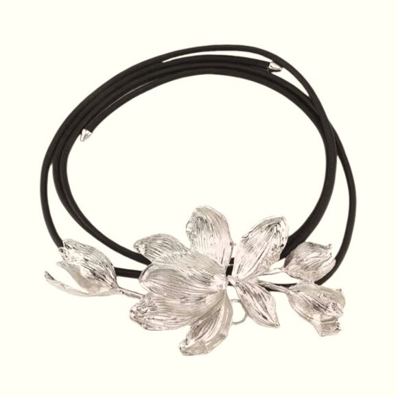 New ZARA 3d Flower Cord Adjustable Belt | NWOT Zara Women main image 4